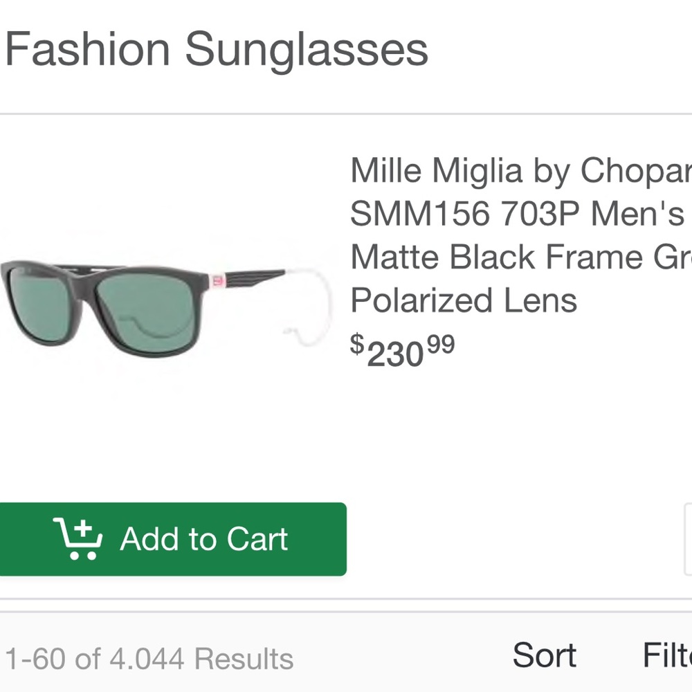 1000 Miglia by Chopard sunglasses for men